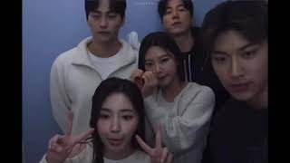 Transitlove2 Haeeuns Instagram Story Update. Photobooth With Naeon, Hyungyu, Taei, Heedoo 221116