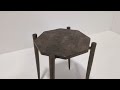 Ceramic brass low side table  the designer furniture company