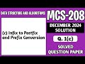 P2- 1(c) | MCS208 Dec 24 Solution | MCS 208 Solved Question Paper | MCS208 Important Questions