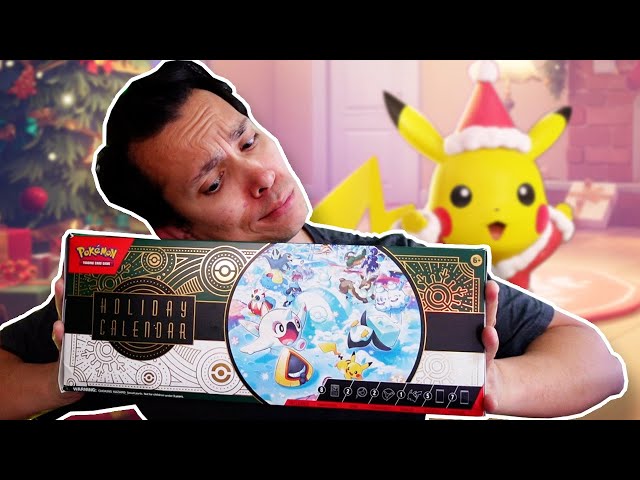 pokemon card advent calendar 2024 Pokemon 2024 Holiday Advent Calendar 5 Booster Packs, 7 Fun Packs, 8 Foil  Promo Cards More Pokemon USA