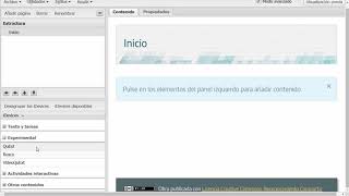 Mostrar y ocultar iDevices en eXeLearning