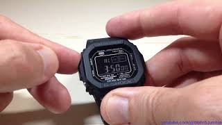 Casio G-Shock (Module 3495) | Alarm Setting