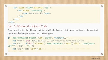How to Dynamically Load Div Content Using jQuery