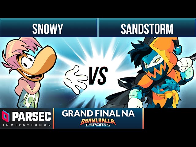 Snowy vs Sandstorm - Grand Final - Parsec Invitational 2021 - NA 1v1