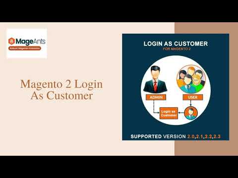 Magento 2 Login As Customer by MageAnts