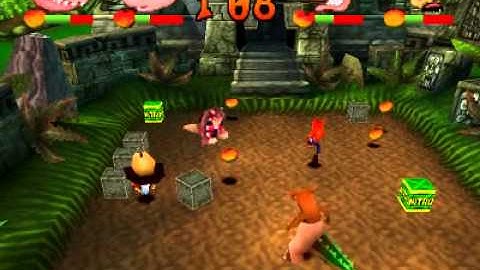 Crash Bash - Team Battle gameplay (Rus comment) part14