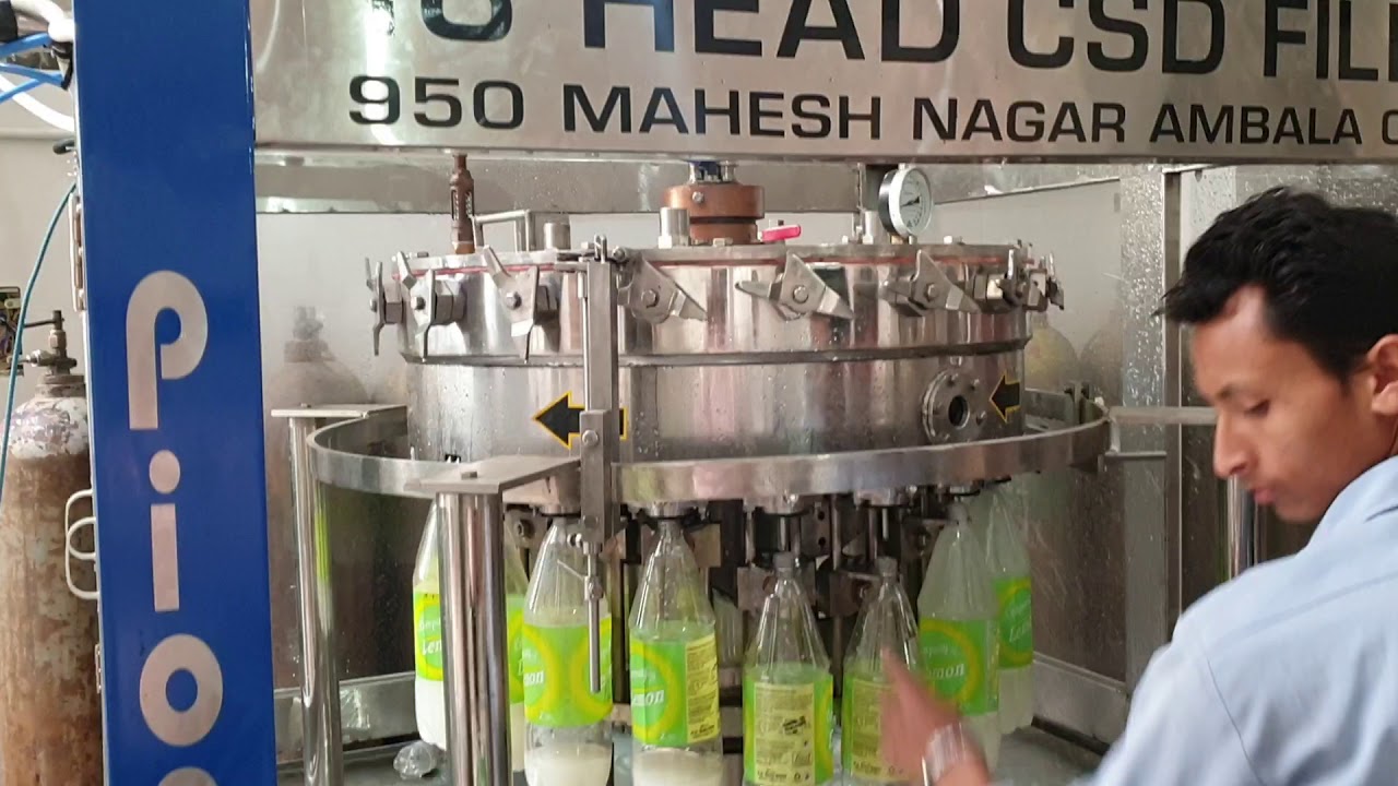 PIONEER SOFTDRINK FILLER 18 HEAD  MOB 9813380384 GAURAV SHARMA