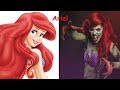 Disney Princesses As VAMPIRE ZOMBIES | Disney Princesses As Monsters 2017