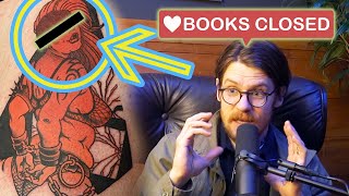 Tattooer Hides Her Identity For THIS WILD Reason : BOOKS CLOSED Podcast - Ep 049 ft. Onnie O'Leary