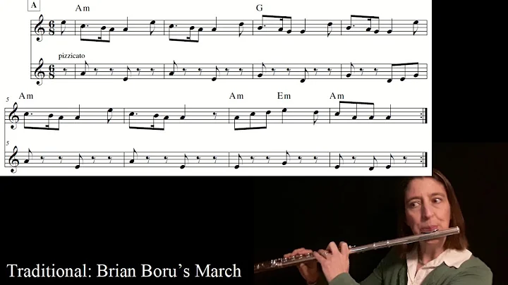 Brian Boru's March (Play Along) in Am