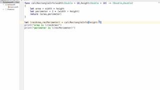 Function Parameters Default Value in Swift