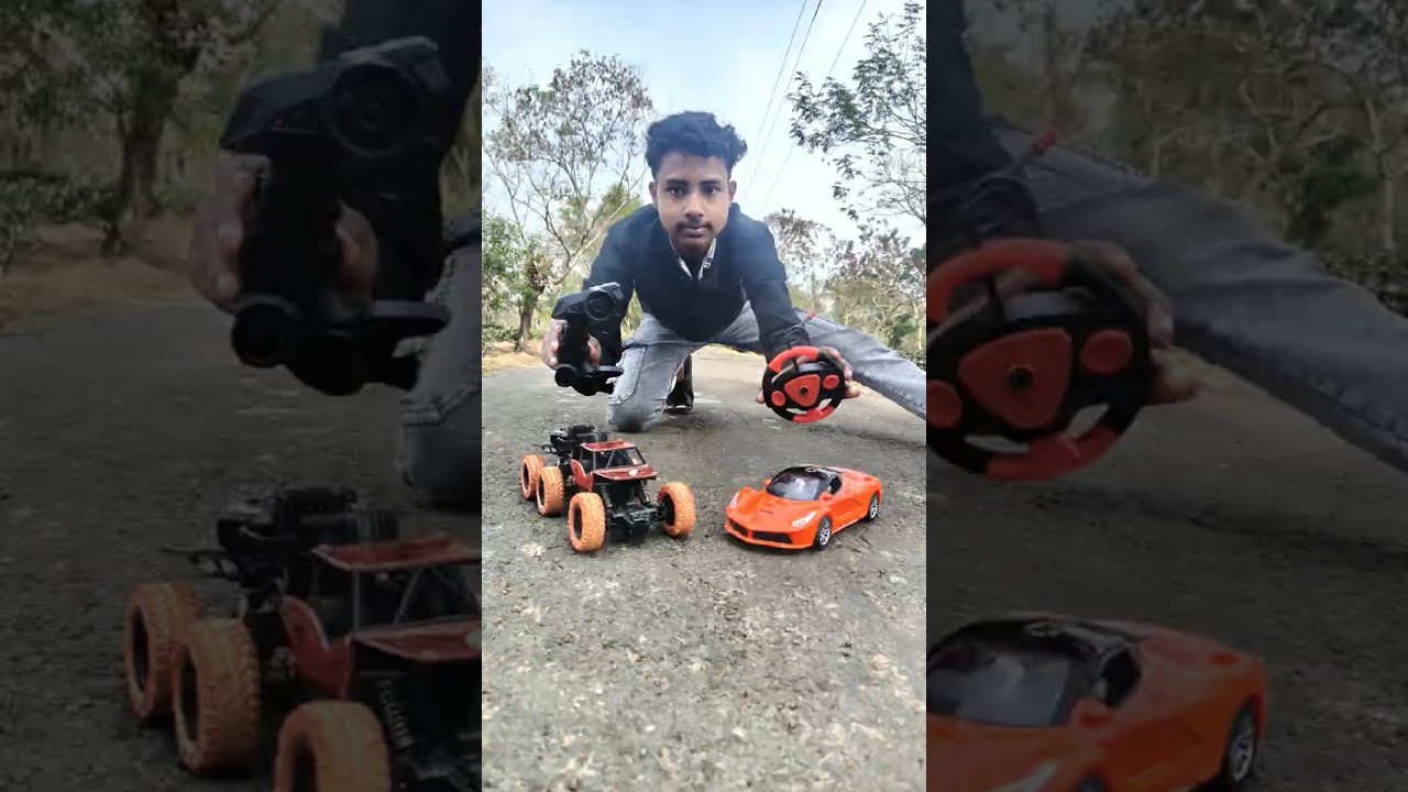 RC Moka против RC Ferrari: распаковка, дегустация, гонки 