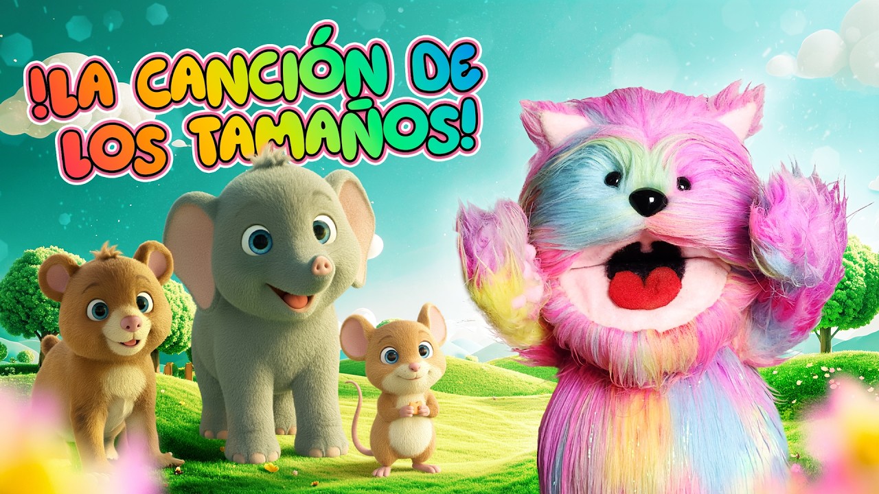 Aprende ALTO, BAJO, GRANDE y PEQUEÑO 🎶 Canción Infantil Educativa Divertida