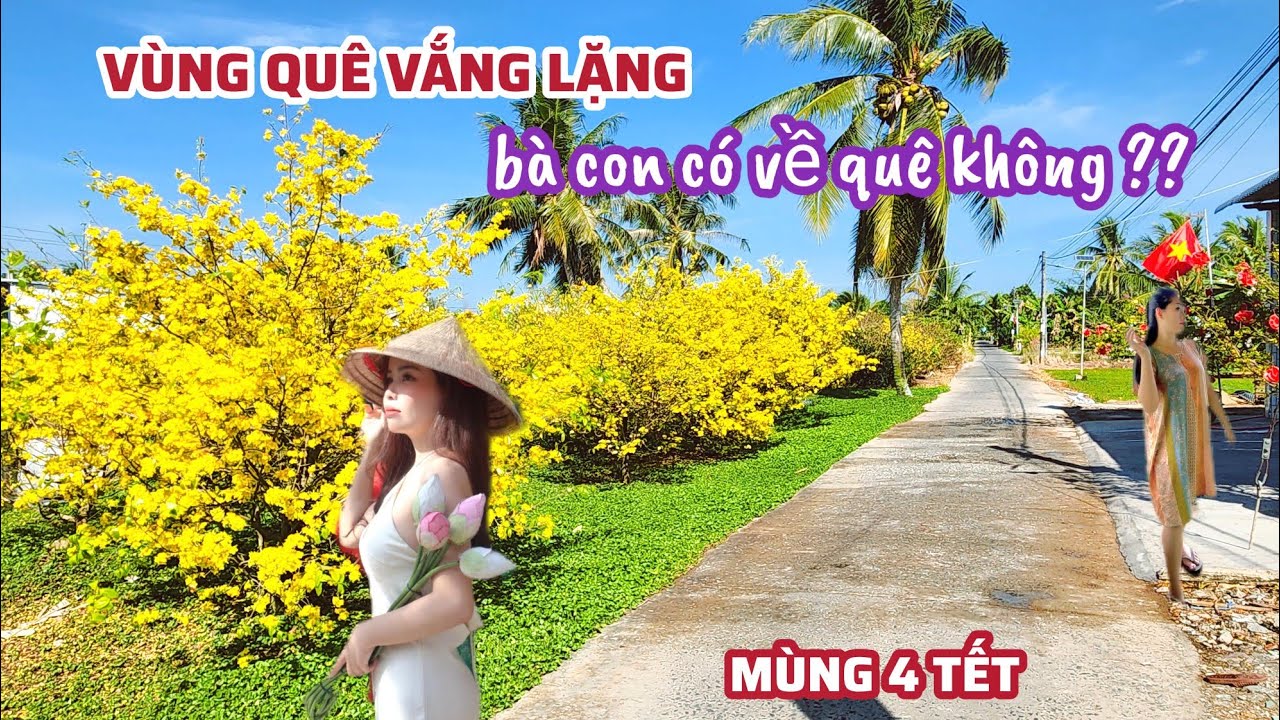 Lạ Quá Vùng Quê Vắng Lặng: Mai Vàng Rực Rỡ, Rau Má Tươi Tốt, Bà Con Có Về Quê Không Mùng 4 Tết 2026