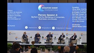Plenary Session 4  Big Tech and the Well Being of Consumers  Businesses and Society