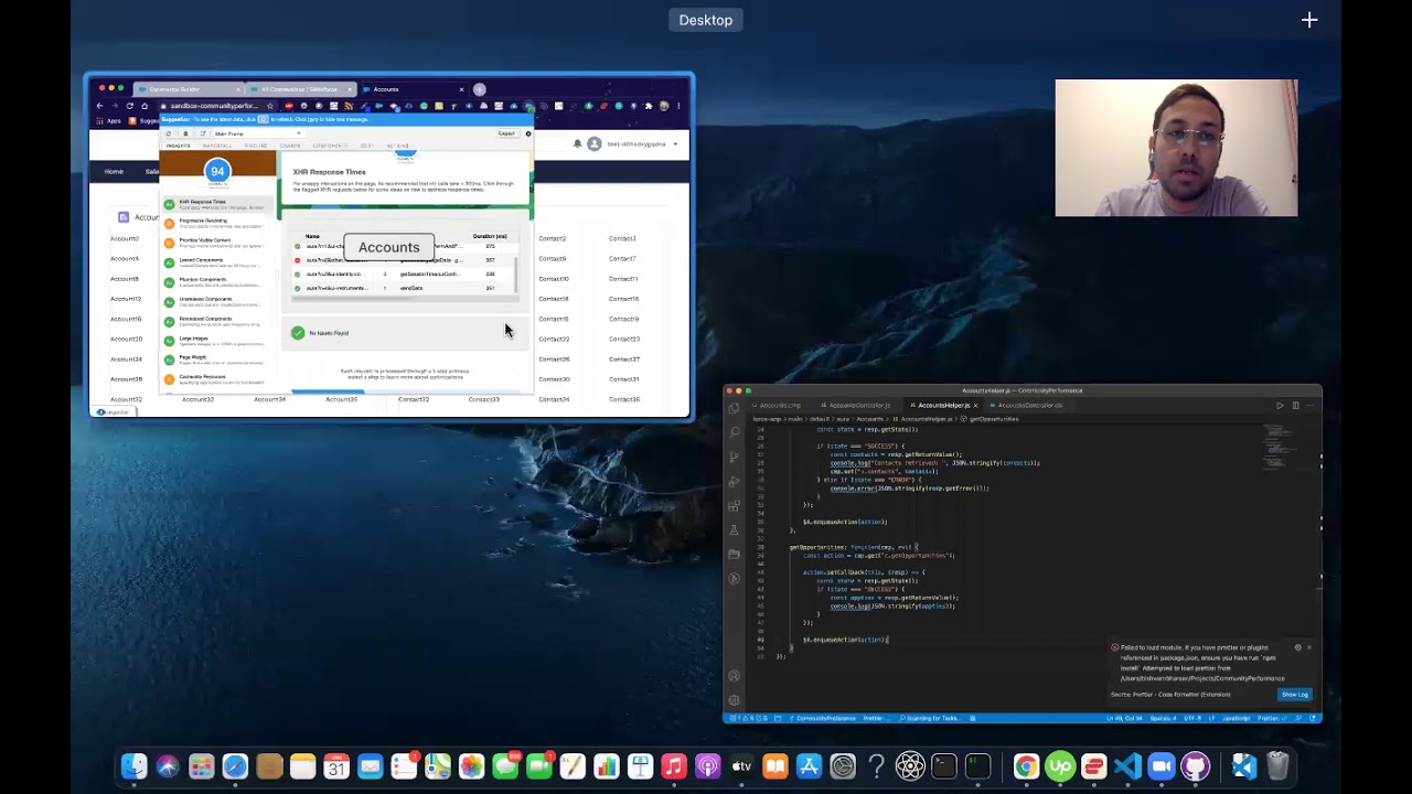 Background actions to improve performance of community pages and gain extra SOQL limits
