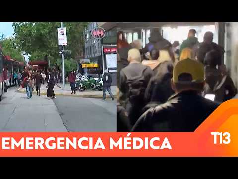 Diez estaciones de la L1 cerradas por emergencia médica