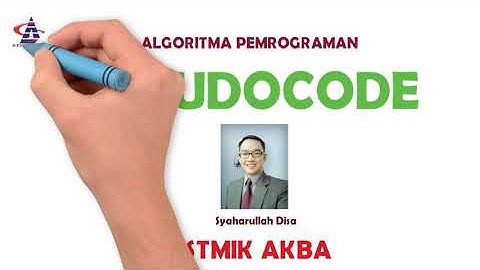 #6Notasi Algoritma Pseudocode