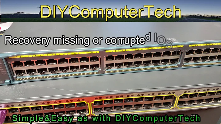 Recovery Cisco IOS switch from corrupted IOS or Missing from ROMmon Mode