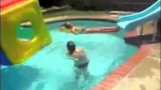Jumping In The Pool Epic Fail