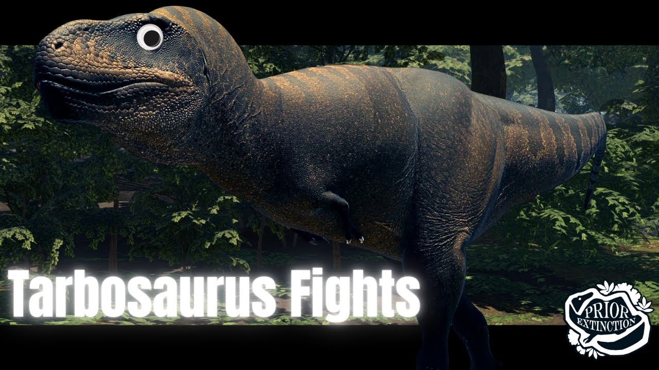 Tarbosaurus Fight Compilation | Prior Extinction Recode