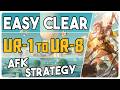 All UR Stages | UR-1 to UR-8 | AFK Easy Strategy | Unrealized Realities【Arknights - アークナイツ】
