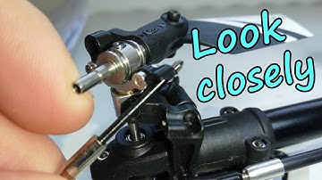 RC Heli: mystery noise and crash - EXPLAINED