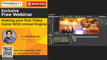 Master Class  | Making your first Video game With Unreal Engine Part 1
