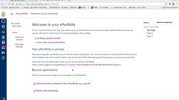 Sharing your e portfolio