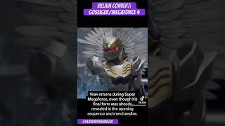 Villain convert: Goseiger/Super Megaforce #powerrangers #supermegaforce  #gosieger