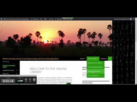 Modifier un article dans wordpress