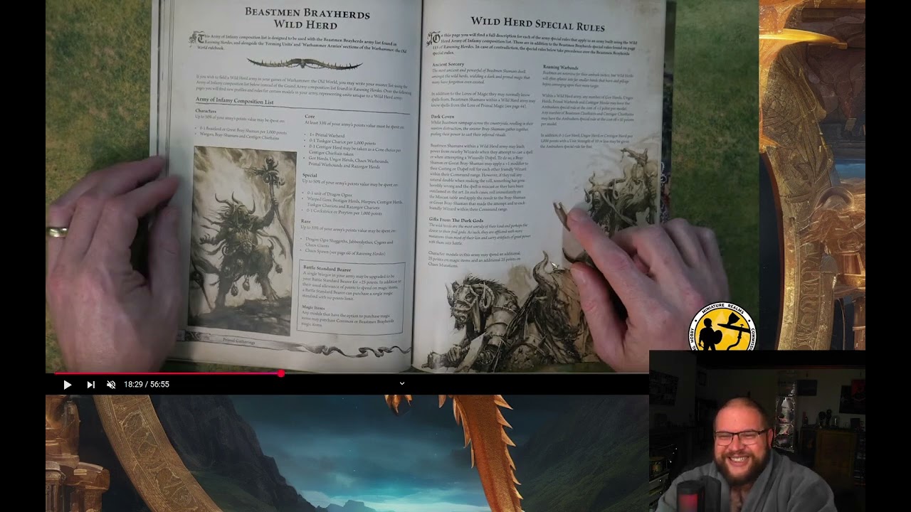 Beastman Brayherd Arcane Journal Review