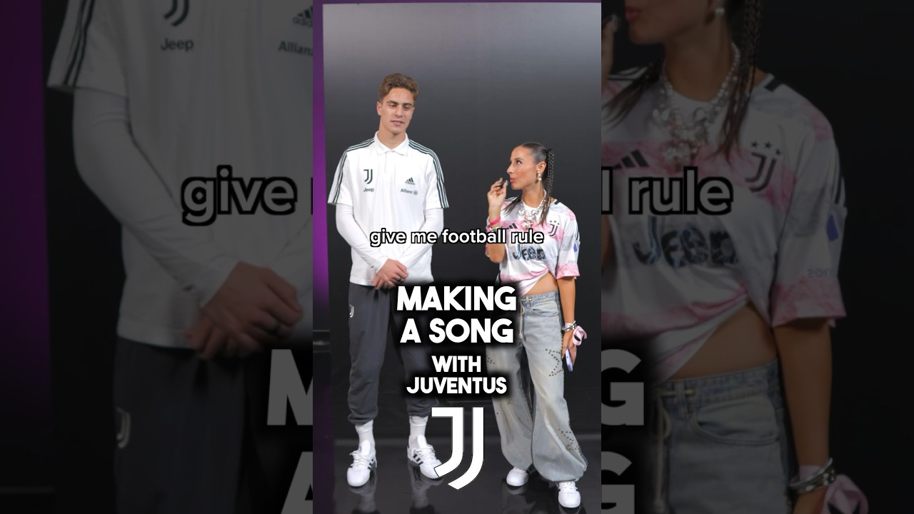 give me a beat with @Juventus  🖤🤍