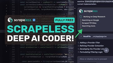 Scrapeless + N8N + Cline,Roo,Kilo : This CRAZY DEEP-RESEARCH AI Coder is ABSOLUTELY INSANE!