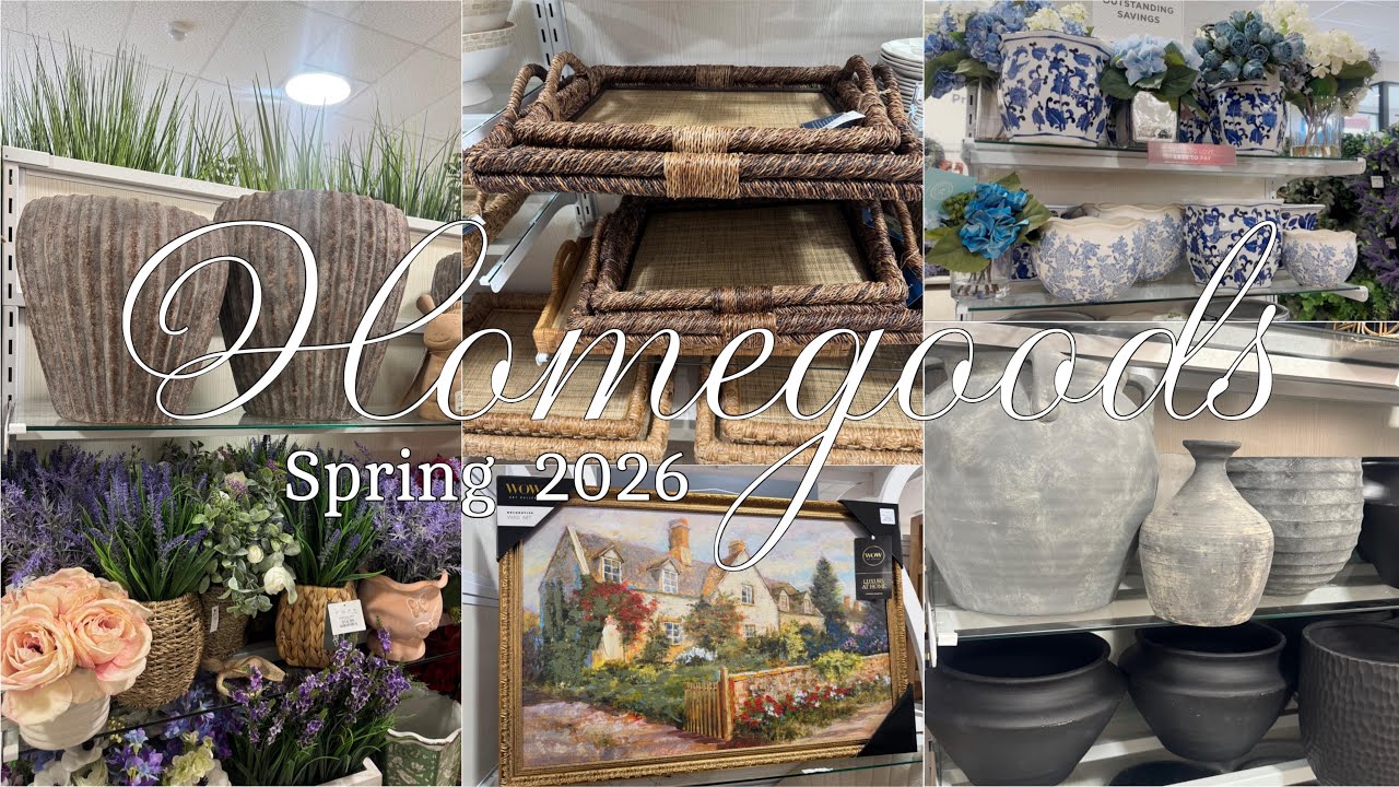 Новинки HomeGoods весна 2026 | Покупки товаров для дома вместе со мной