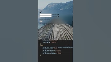 Login form in HTML & CSS | Modern Login page | #shorts #coding #html #css