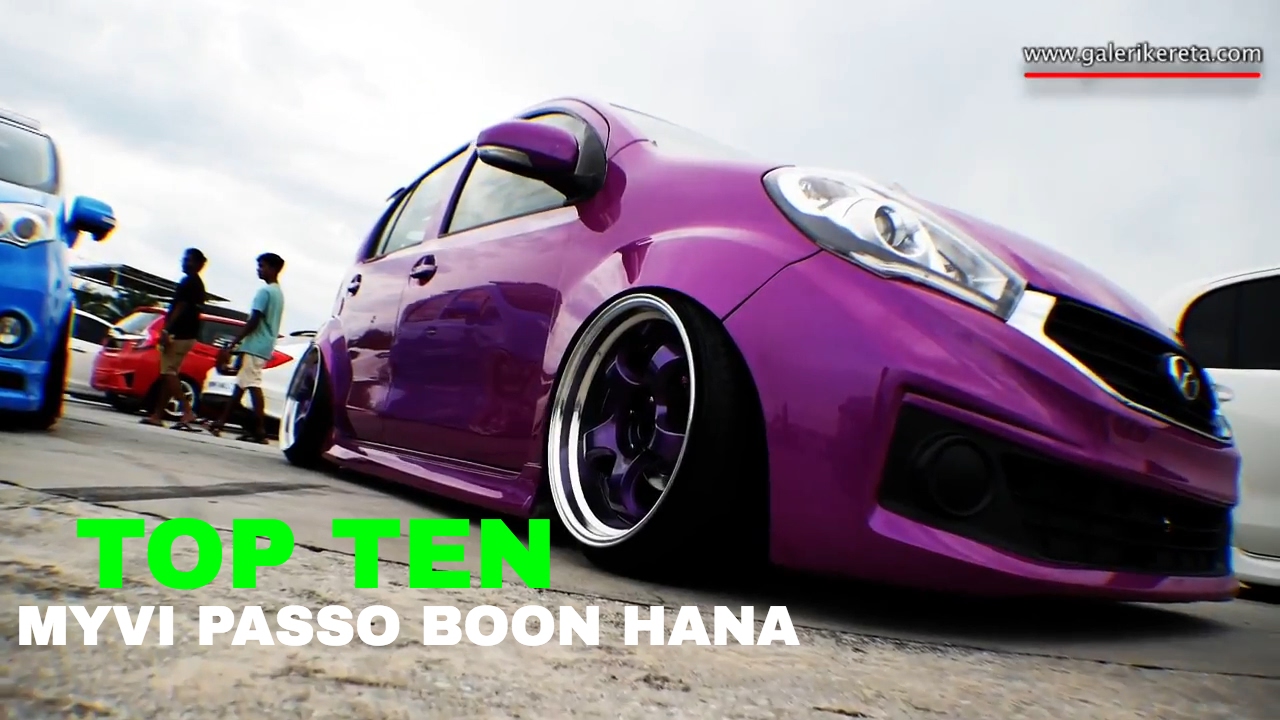 Perodua Myvi Convert Passo Boon Hana Top 10 Compilation 16 Youtube