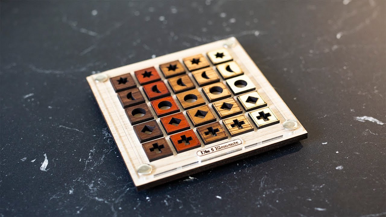 Can you solve it? - The 5 Elements Puzzle - YouTube