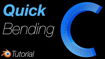 [4.1] Blender Tutorial: Quick Bending of Object