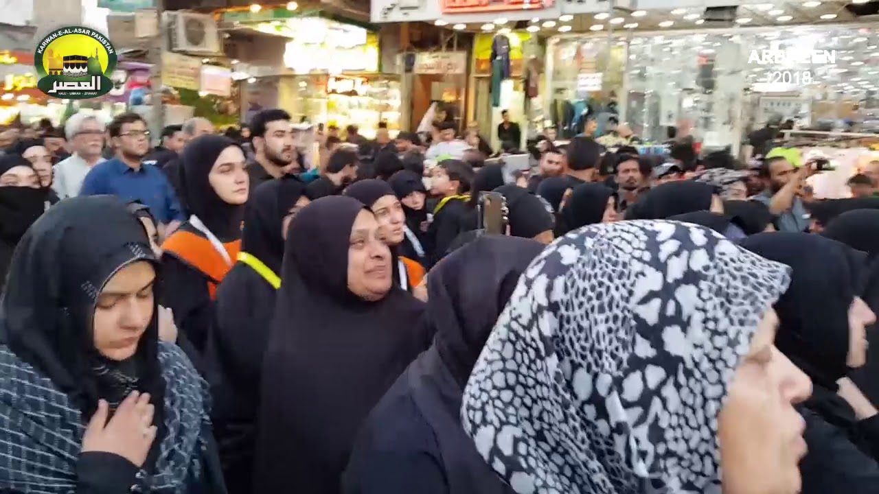 [ Arbaeen 2018 ]  05 - Live Noha | Mere Hussain a.s. ko roty raho | Shadman Raza