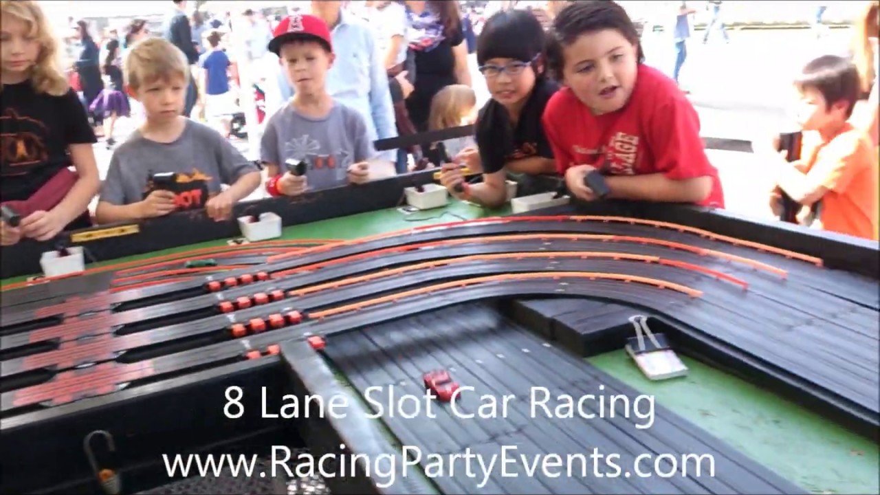 Racing Party Events / Mobile Slot Car Race Track Rentals YouTube