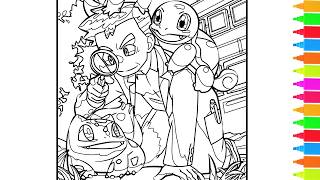 Coloring Pokémon What Kind of Pokemon Are You? Get Ready! Special Delivery! | Pokemon Coloring Pages screenshot 2