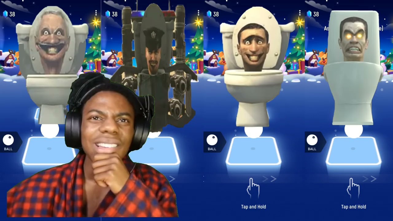 Tiles Hop vs Skibidi Toilets – Epic Beat Battle!