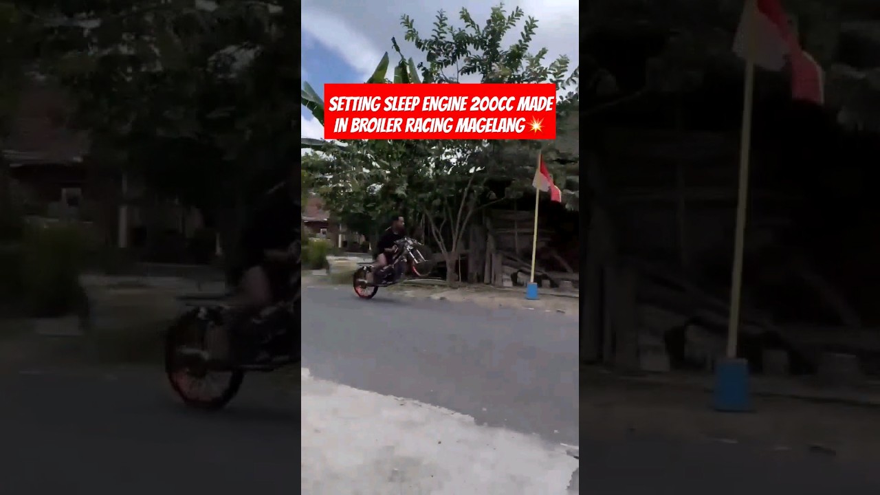 SETTING SLEEP ENGINE 200CC MADE IN BROILER RACING MAGELANG💥 