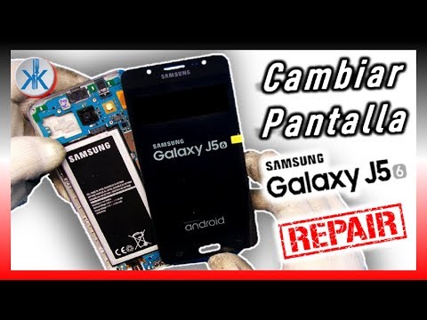 👍 Samsung J5 2016, REPLACE SCREEN / Touch and Display (J510FN)