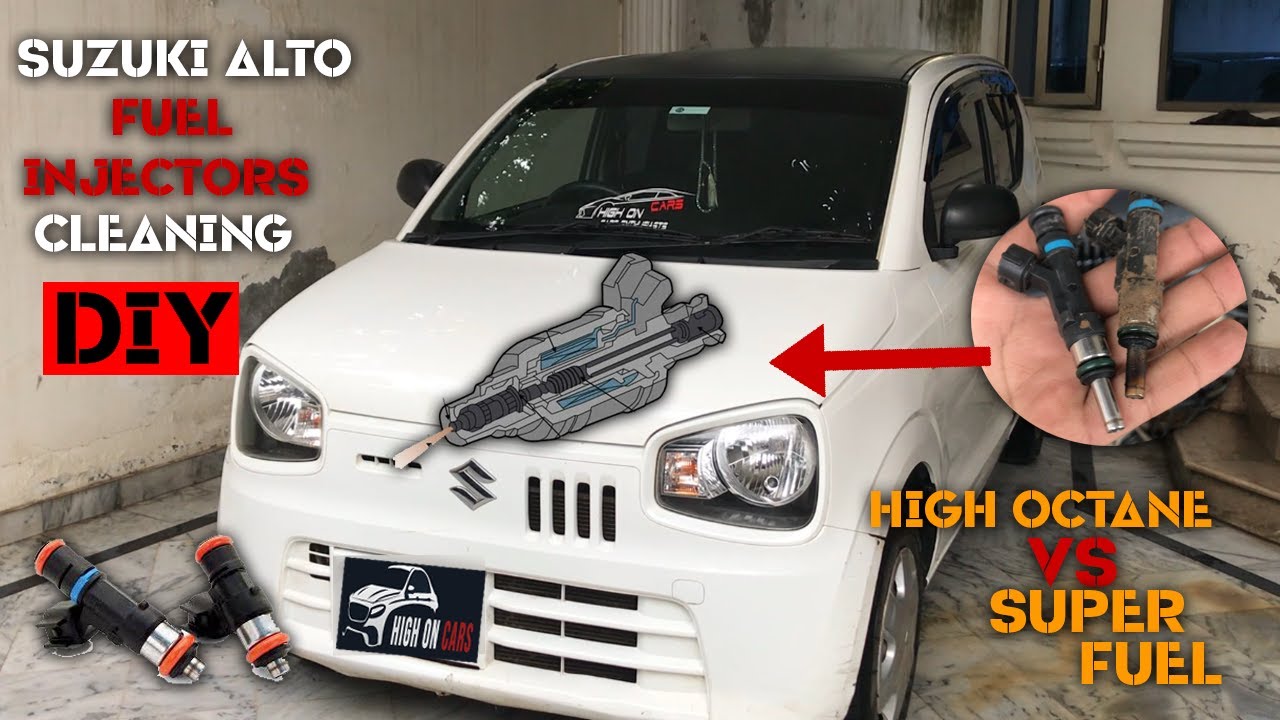 Suzuki Alto VXR 660CC 2021/22 Fuel Injectors Cleanup DIY | High On Cars