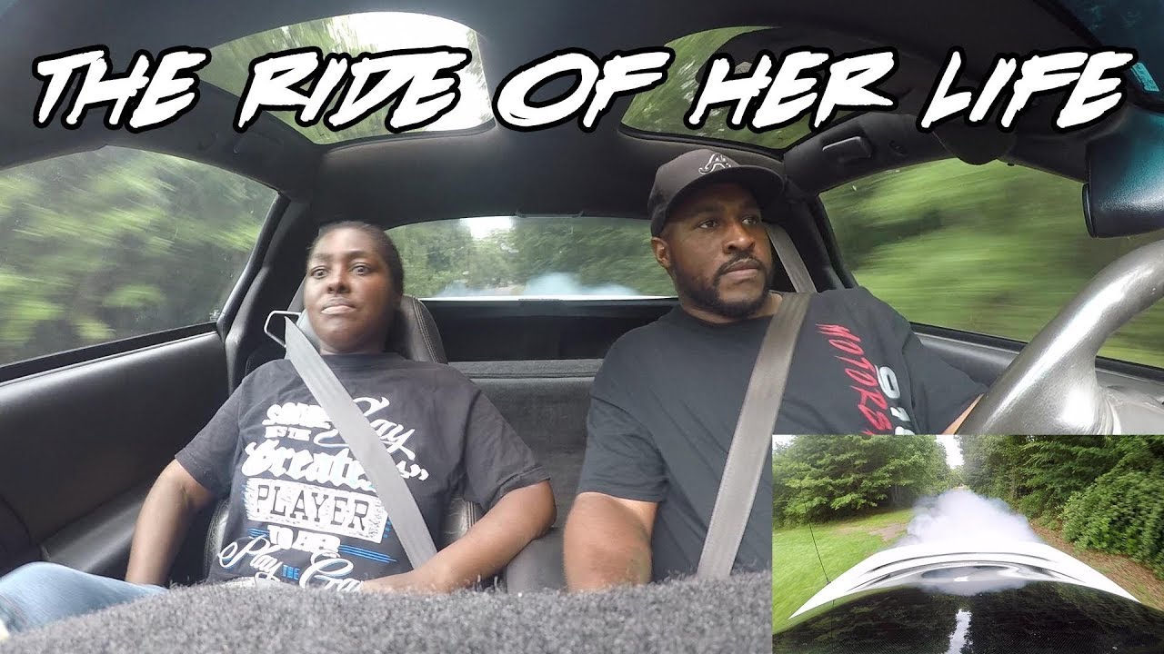 TURBO LS CAMARO RIDE REACTION GOT INTERESTING!! WENT FOR THE RIDE OF HER LIFE