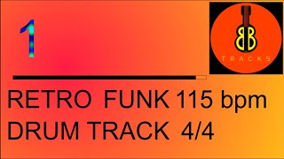 Drum Track Funk 115 Bpm