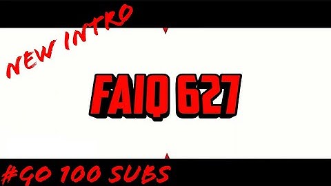 New Intro =D (Read Desc)