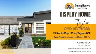 73 Robin Boyd Crescent Taylor ACT Presenting the Stunning Taylor Display Home by Sunny Homes